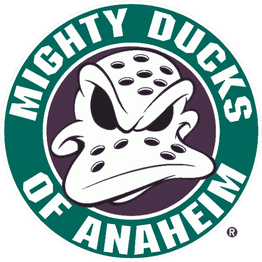 Mighty Ducks of Anaheim 1995-2006 Alternate Logo iron on heat transfer